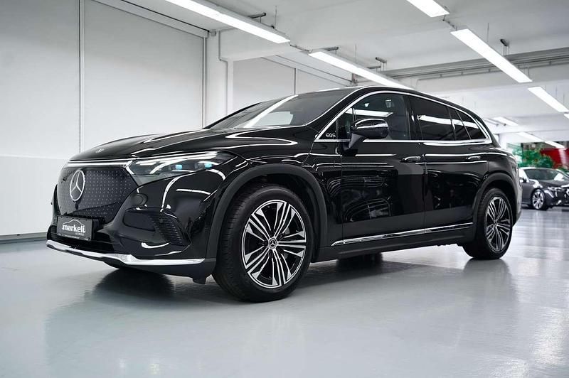 Obsidianschwarz metallic Gebraucht 2024 Mercedes EQS450+ Electric Art SUV | 85.750 € (Fairer Preis) - Bild 1/4