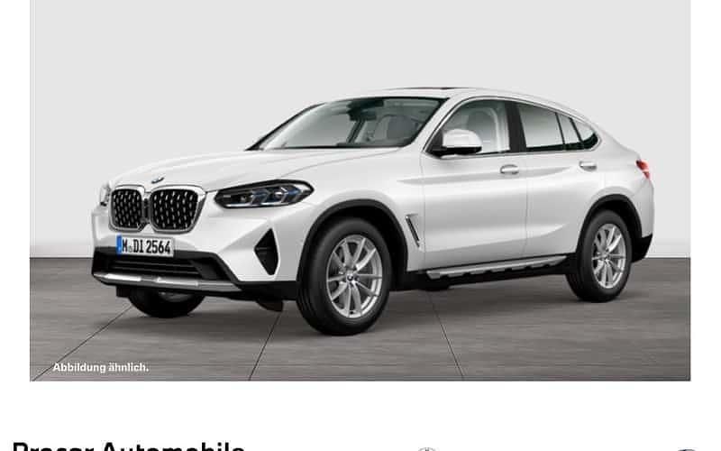 Weiß Gebraucht 2022 BMW X4 Performance SUV | 42.495 € (Teuer) - Bild 1/4