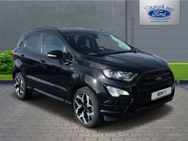 Gebraucht Ford Ecosport ST-Line 140 PS (102 kW) 2020 Obsidianschwarz metallic SUV
