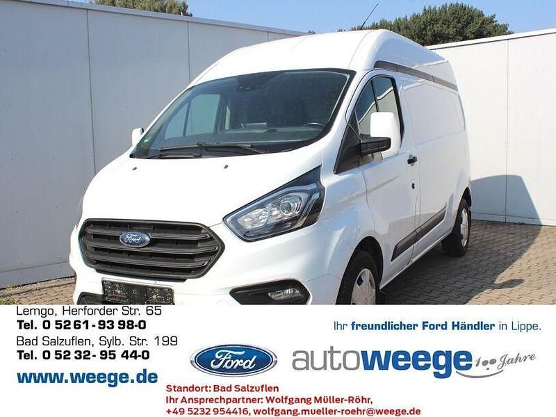 Weiss Gebraucht 2018 Ford Transit Custom Trend Limousine | 13.600 € (Superpreis) - Bild 1/4