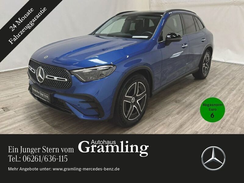 Spektralblau (metallic) Gebraucht 2024 Mercedes GLC300 AMG SUV | 63.769 € (Teuer) - Bild 1/4