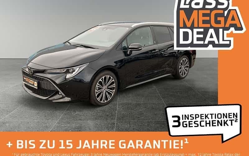 Schwarz Gebraucht 2022 Toyota Corolla Kombi | 18.480 € (Guter Preis) - Bild 1/4