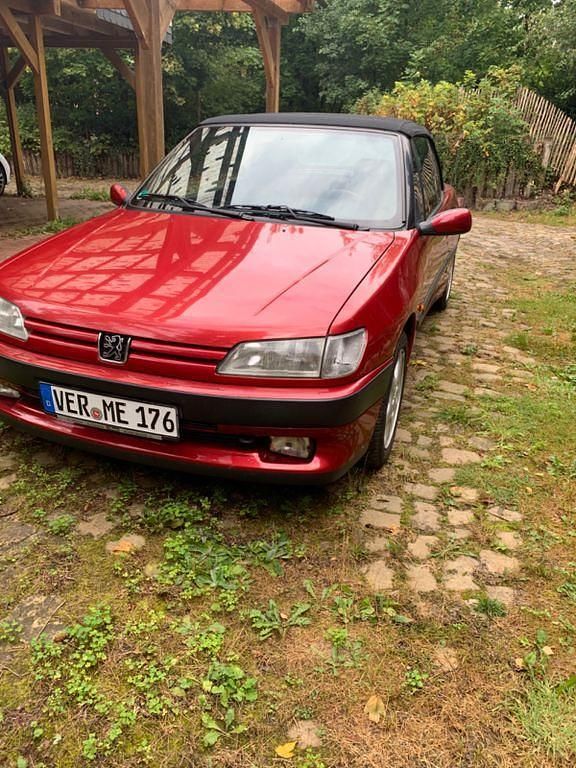 Rot Gebraucht 1995 Peugeot 306 Cabriolet Cabrio | 1.400 € - Bild 1/4