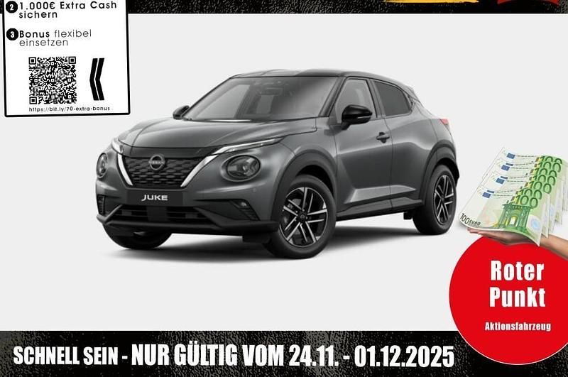 Dark grey / black Neu 2025 Nissan Juke N-Connecta SUV | 27.790 € (Fairer Preis) - Bild 1/4