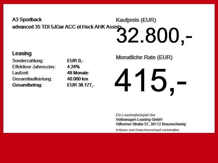 Second-hand Audi A3 Advanced Plus 150 CP (110 kW) 2025 Gri Berlinǎ