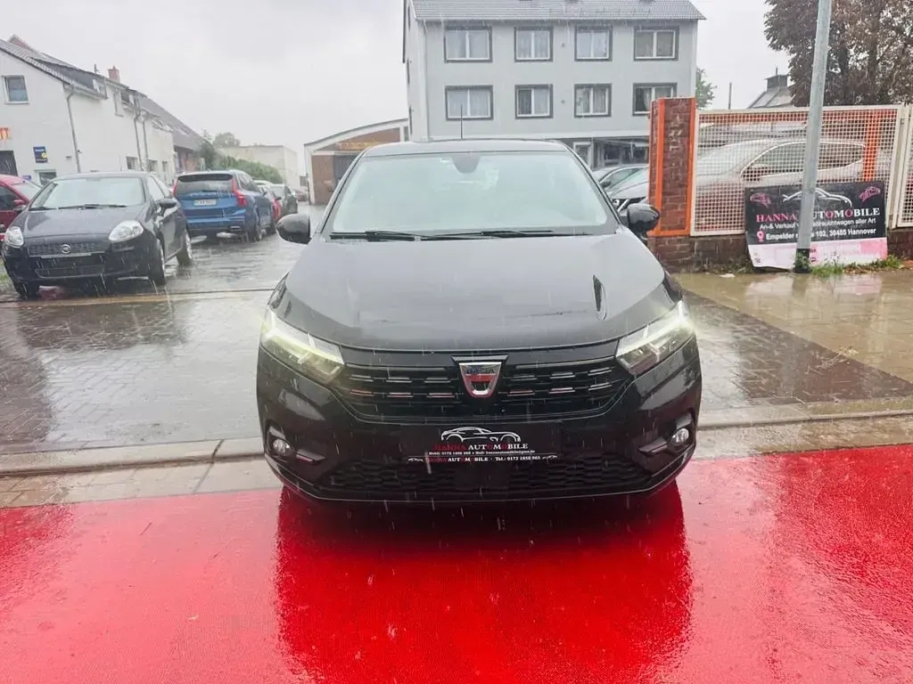 Gebraucht Dacia Sandero Comfort 101 PS (74 kW) 2021 Schwarz Limousine
