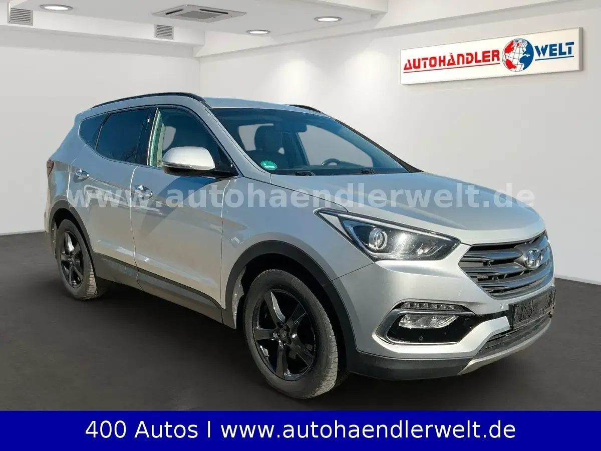Gebraucht Hyundai Santa Fe Style 200 PS (147 kW) 2017 Silber SUV