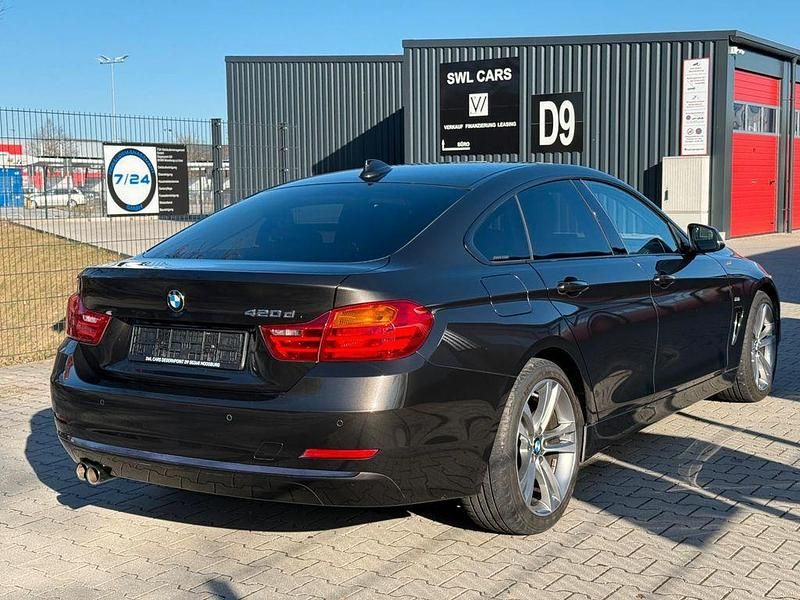 Gebraucht BMW 420 Gran Coupé Comfort Edition 190 PS (139 kW) 2015 Braun Coupé
