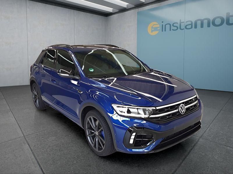 Blau Gebraucht 2024 VW T-Roc R SUV | 42.749 € (Teuer) - Bild 1/4