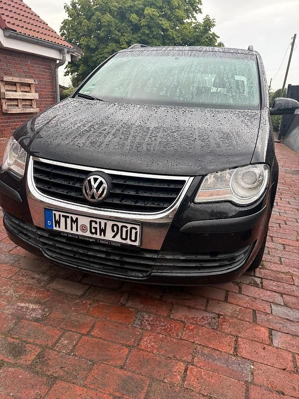 Gebraucht VW Touran 2007 Schwarz Van / Kleinbus