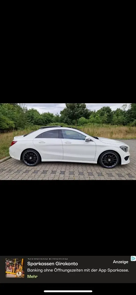 Gebraucht Mercedes CLA200 AMG 156 PS (114 kW) 2013 Weiß Coupé