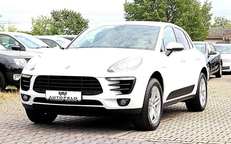 Weiß Gebraucht 2015 Porsche Macan S SUV | 29.950 € (Guter Preis) - Bild 1/4