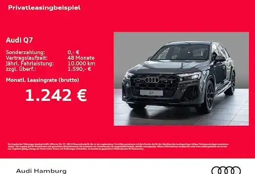 Neu Audi Q7 S-Line 394 PS (289 kW) 2026 Grau SUV