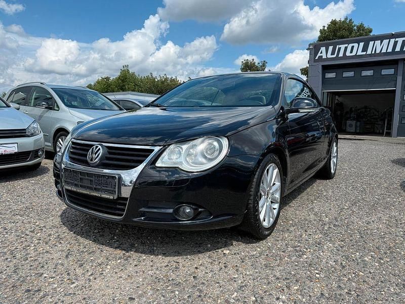 Schwarz Gebraucht 2007 VW Eos Cabrio | 3.900 € (Guter Preis) - Bild 1/4
