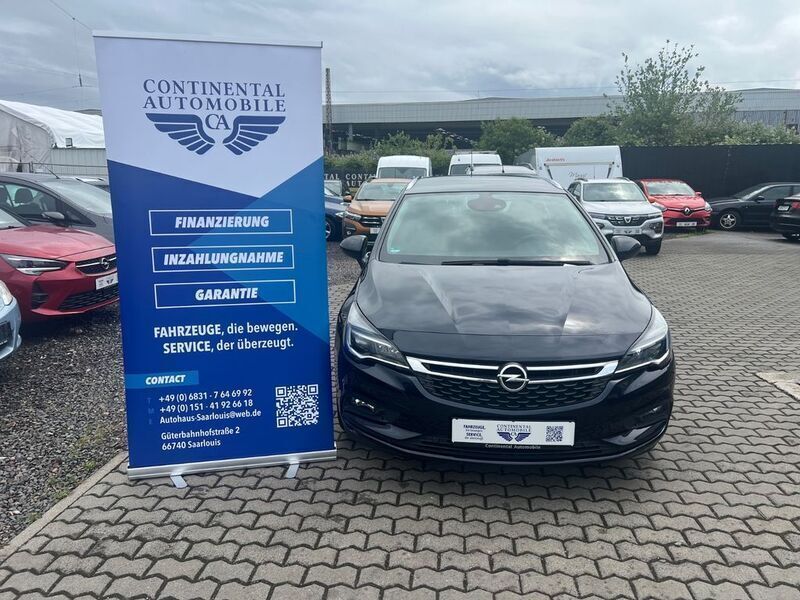 Tiefsee blau Gebraucht 2019 Opel Astra Active Kombi | 12.499 € (Fairer Preis) - Bild 1/4
