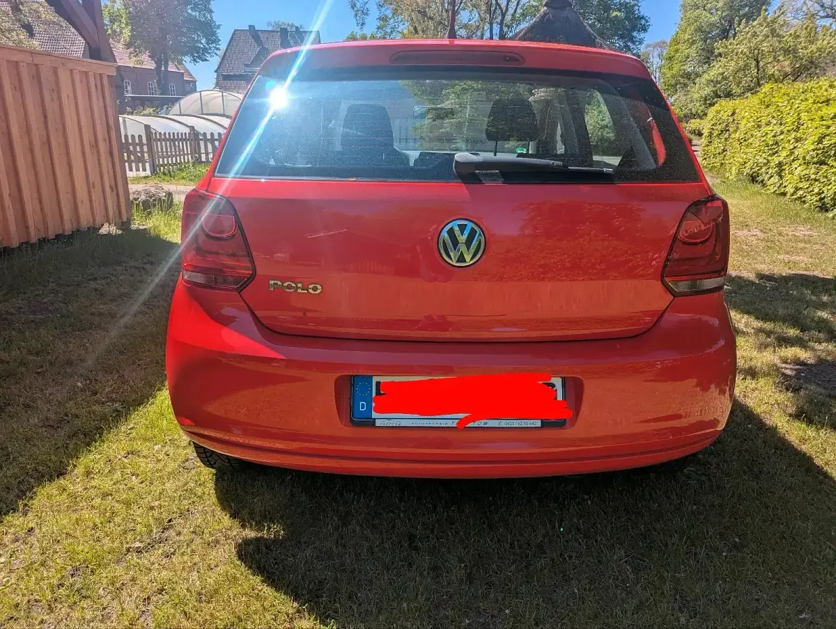 Usata VW Polo 60 CV (44 kW) 2011 Rosso Utilitaria