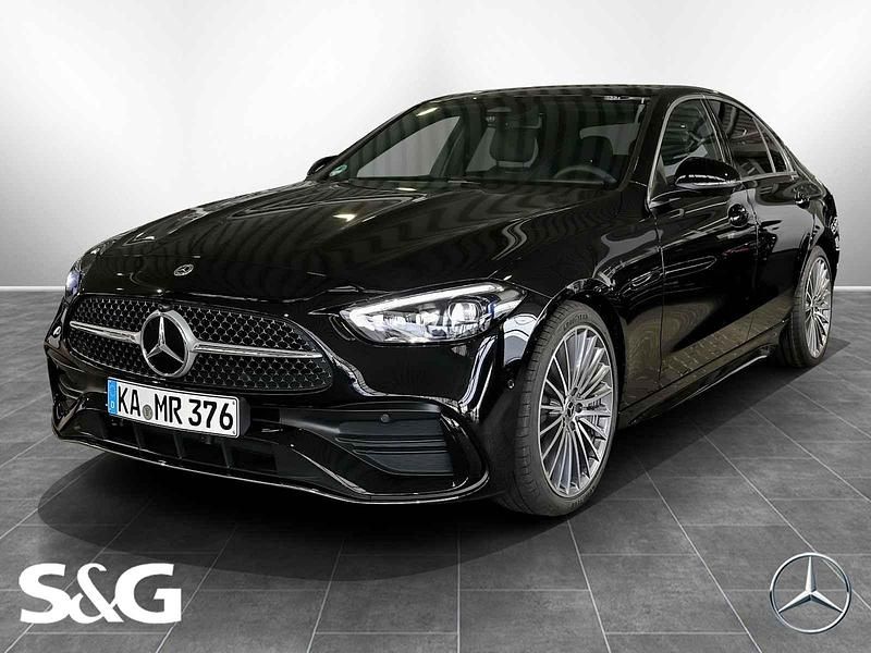 Gebraucht Mercedes C300 AMG 258 PS (189 kW) 2026 Metalliclack obsidianschwarz Limousine
