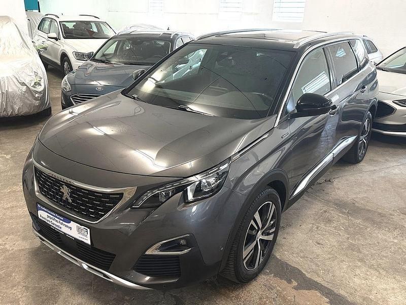 Lackierung platiniumgrau/meta Gebraucht 2018 Peugeot 5008 GT-line Van / Kleinbus | 19.490 € (Fairer Preis) - Bild 1/4