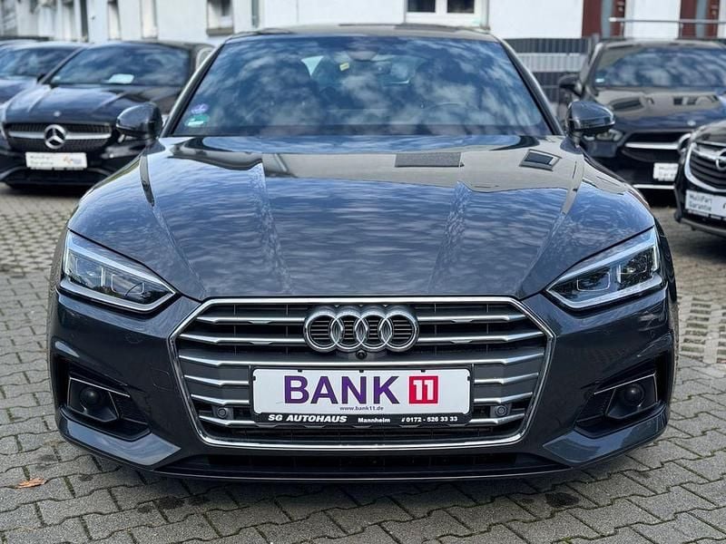 Grau Gebraucht 2018 Audi A5 Sportback Sport Limousine | 18.999 € (Fairer Preis) - Bild 1/4