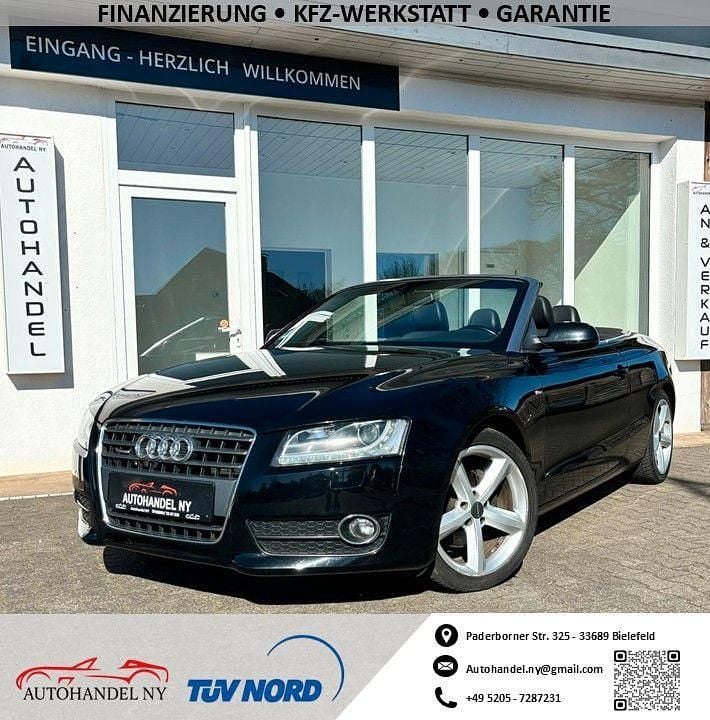 Gebraucht Audi A5 Cabriolet S-line plus 179 PS (131 kW) 2011 Phantomschwarz perleffekt Cabrio