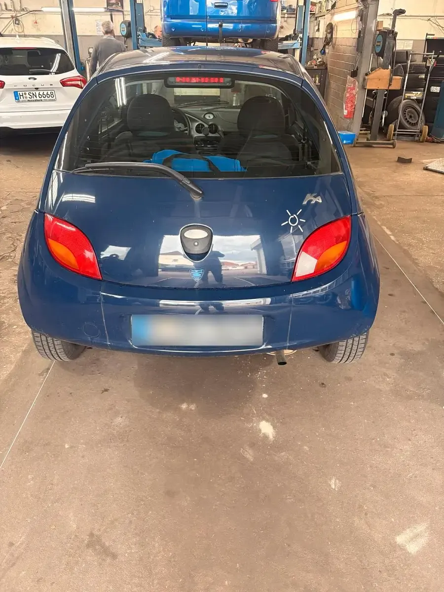 Gebraucht Ford Ka 60 PS (44 kW) 2008 Blau Kleinwagen