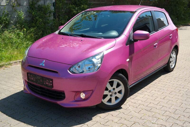 Violett Gebraucht 2014 Mitsubishi Space Star Limousine | 5.990 € (Teuer) - Bild 1/4