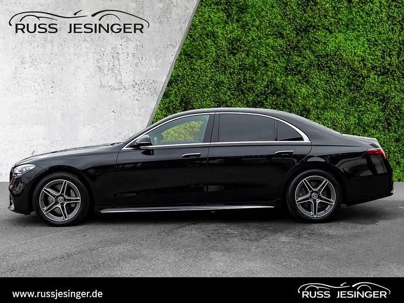 Gebraucht Mercedes S580 AMG line 503 PS (369 kW) 2023 Obsidianschwarz metallic Limousine