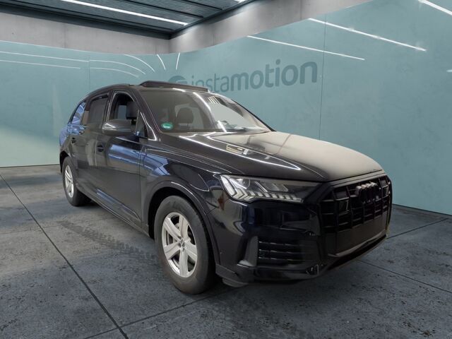 Schwarz Gebraucht 2021 Audi Q7 S-Line SUV | 70.002 € (Teuer) - Bild 1/2