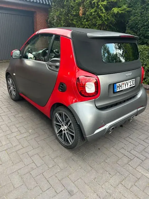 Gebraucht Smart ForTwo Cabrio Brabus Xclusive 109 PS (80 kW) 2016 Grau Cabrio