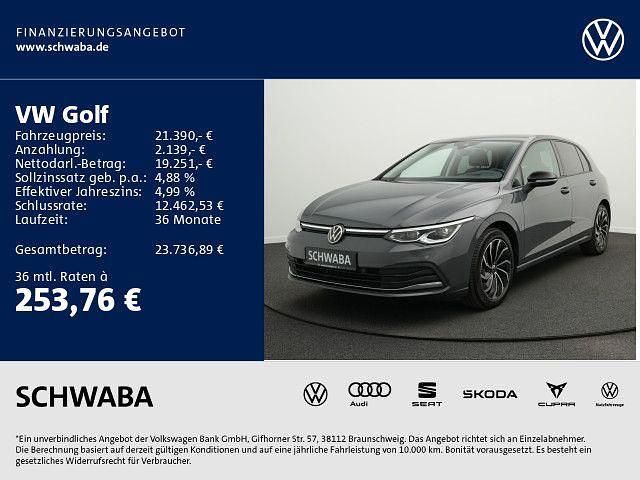 Gebraucht VW Golf VII Active 150 PS (110 kW) 2021 Grau Kleinwagen