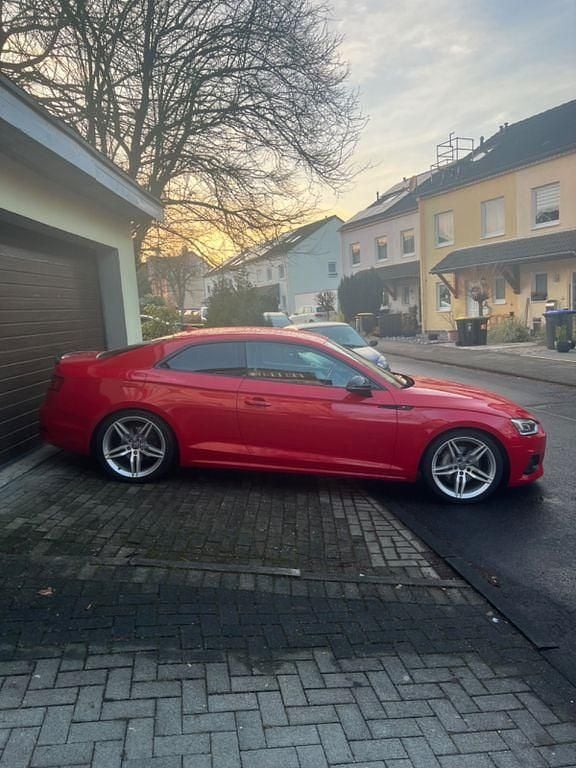 Second-hand Audi A5 S-Line 190 CP (139 kW) 2017 Roșu Coupe