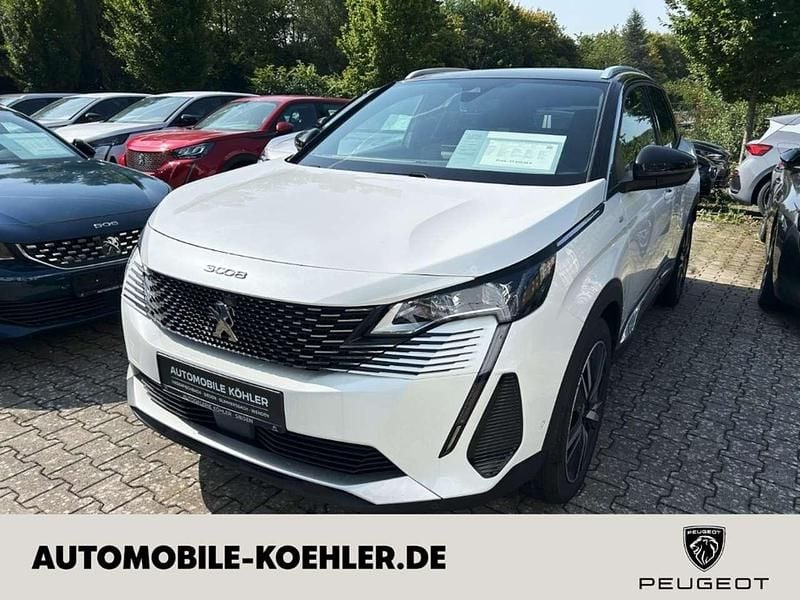 Lack weiss perlglänzend/metallic lackier (metallic) Gebraucht 2023 Peugeot 3008 GT SUV | 29.890 € (Etwas zu teuer) - Bild 1/4