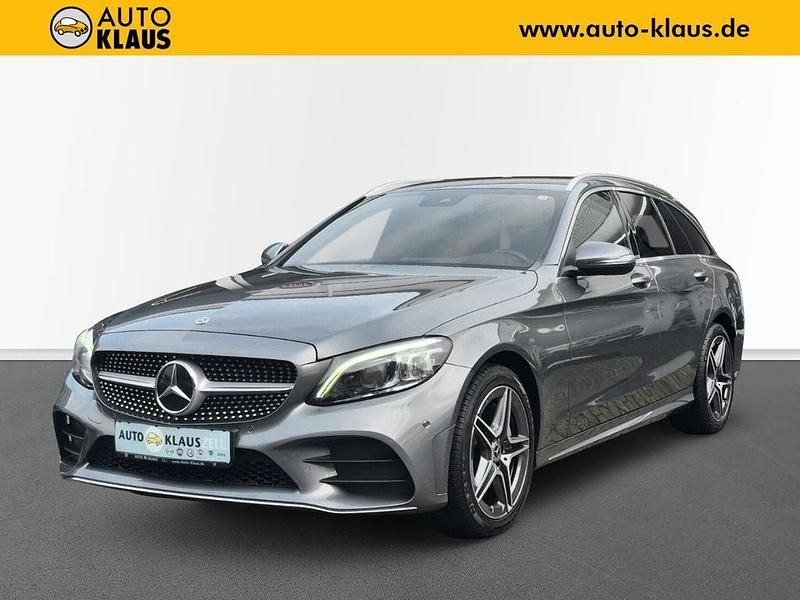 Grau Gebraucht 2019 Mercedes C400 AMG Limousine | 31.970 € (Fairer Preis) - Bild 1/4