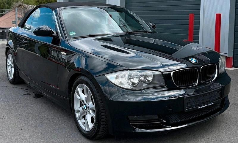 Schwarz Gebraucht 2009 BMW 120 Cabriolet Cabrio | 9.000 € (Fairer Preis) - Bild 1/4
