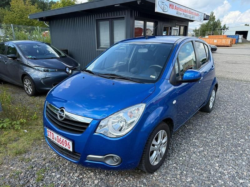 Blau Gebraucht 2012 Opel Agila Edition Kleinwagen | 5.999 € (Fairer Preis) - Bild 1/4