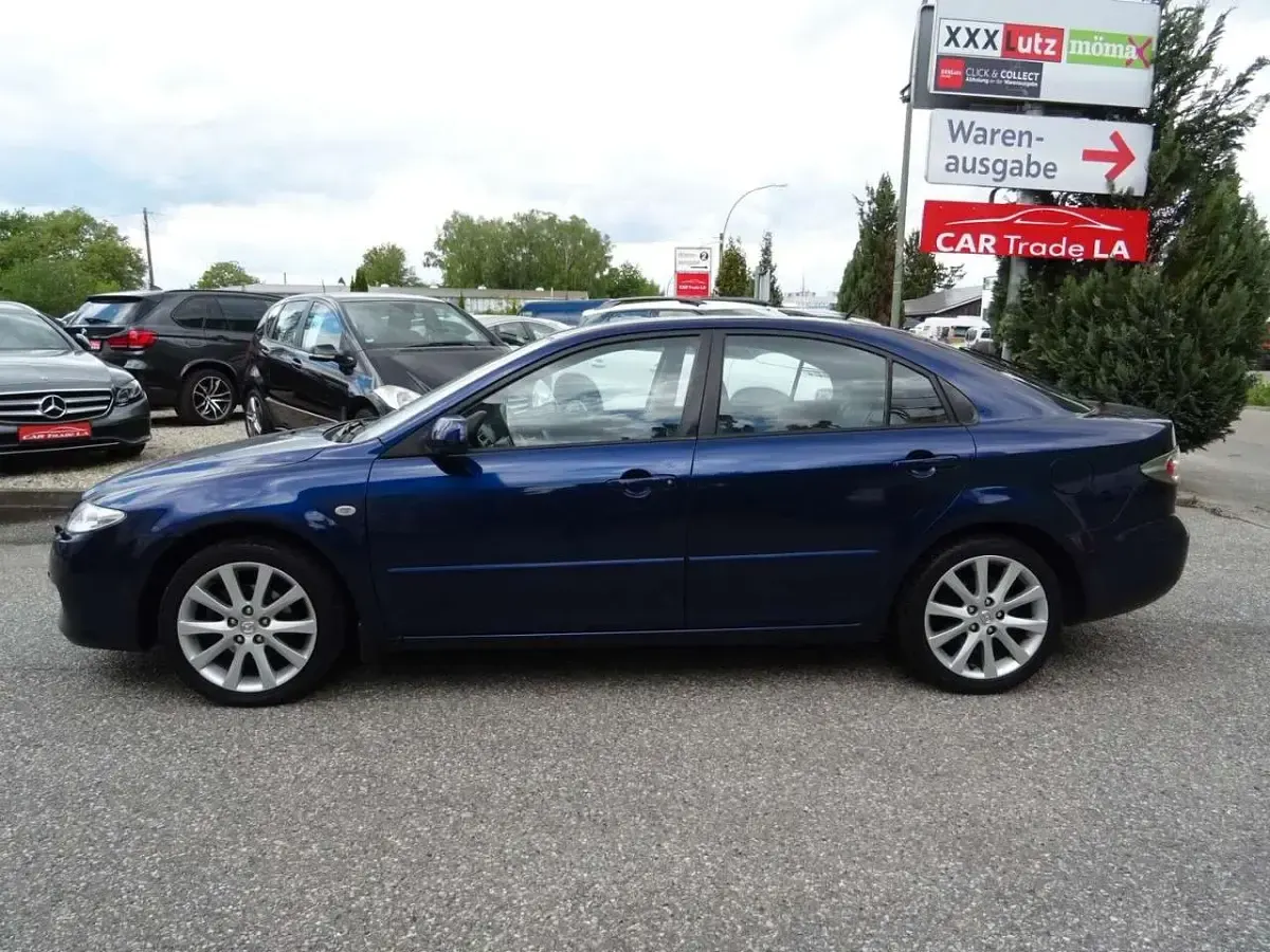 Gebraucht Mazda 6 Active Plus 166 PS (122 kW) 2006 Stratoblau metallic Limousine