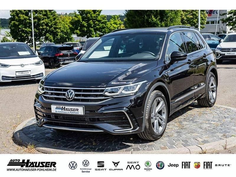 Schwarz Gebraucht 2022 VW Tiguan R-line SUV | 33.275 € (Fairer Preis) - Bild 1/4
