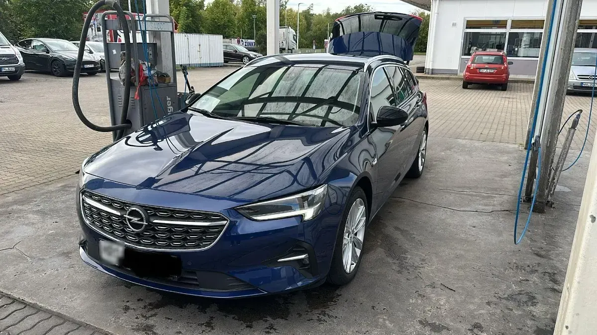 Gebraucht Opel Insignia GS Line 122 PS (89 kW) 2021 Blau Kombi