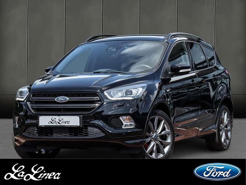 Iridiumschwarz metallic (metallic) Gebraucht 2019 Ford Kuga ST-Line SUV | 18.990 € (Fairer Preis) - Bild 1/3