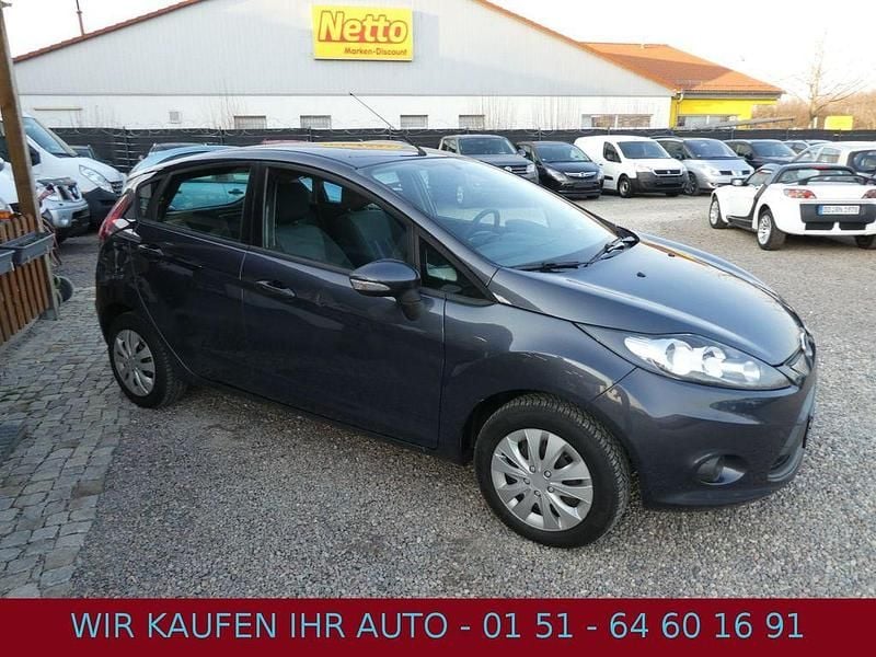 Gebraucht Ford Fiesta Trend 82 PS (60 kW) 2009 Grau Kleinwagen
