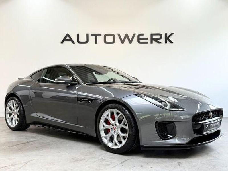 Grau Gebraucht 2018 Jaguar F-Type R-Dynamic Coupé | 36.999 € (Etwas zu teuer) - Bild 1/4