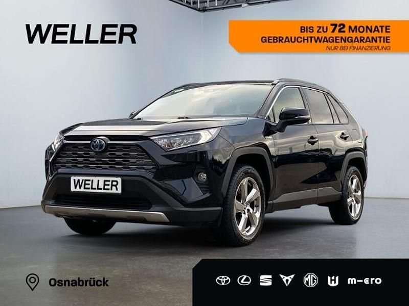 Schwarz Gebraucht 2021 Toyota RAV4 Hybrid Team SUV | 31.750 € (Fairer Preis) - Bild 1/4