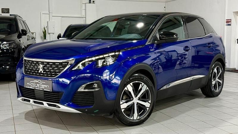 Blau Gebraucht 2017 Peugeot 3008 Allure GT-Line SUV | 15.500 € (Fairer Preis) - Bild 1/4