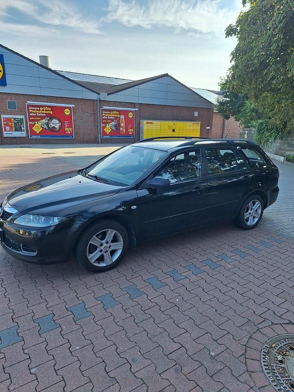 Schwarz Gebraucht 2006 Mazda 6 Kombi | 1.000 € (Guter Preis) - Bild 1/4