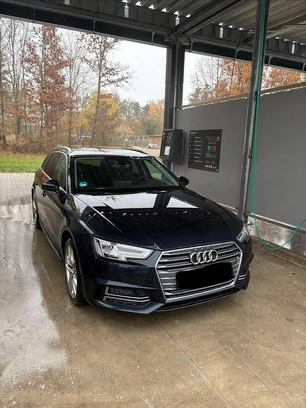 Blau Gebraucht 2019 Audi A4 S-Line Kombi | 15.500 € (Superpreis) - Bild 1/4