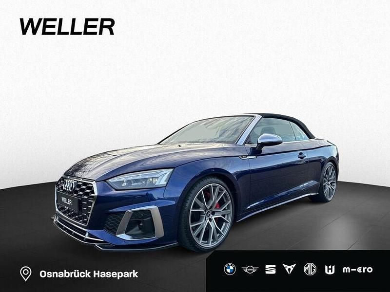 Blau Gebraucht 2021 Audi S5 Cabriolet Comfort Cabrio | 47.990 € (Fairer Preis) - Bild 1/4