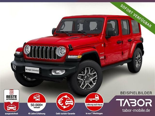 Firecracker red Neu 2025 Jeep Wrangler Sahara SUV | 55.031 € (Superpreis) - Bild 1/2