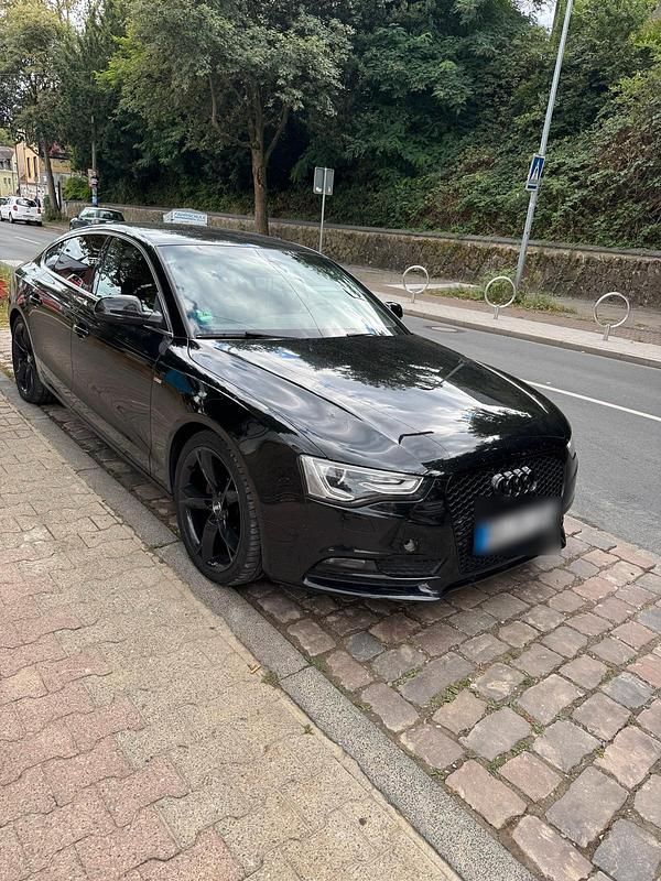 Schwarz Gebraucht 2014 Audi A5 S-Line Coupé | 9.950 € - Bild 1/4
