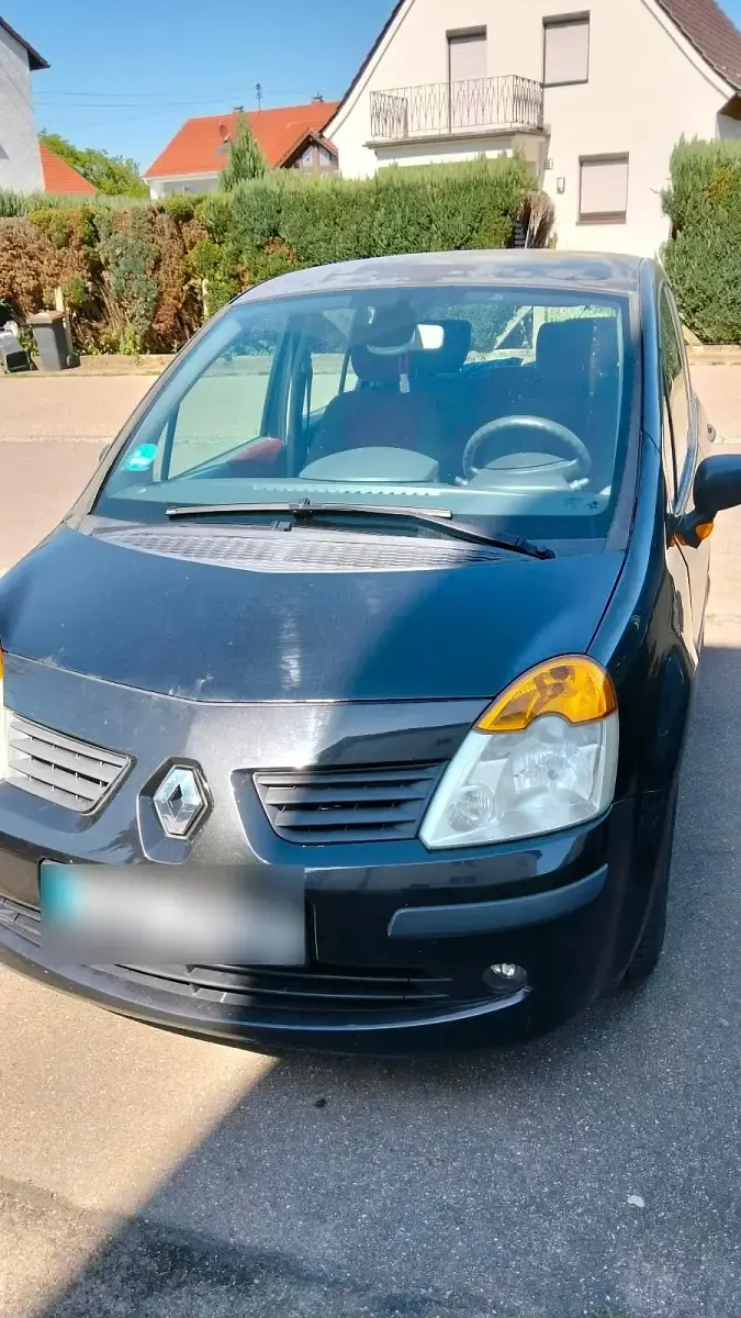 Gebraucht Renault Modus 88 PS (64 kW) 2006 Schwarz Van / Kleinbus