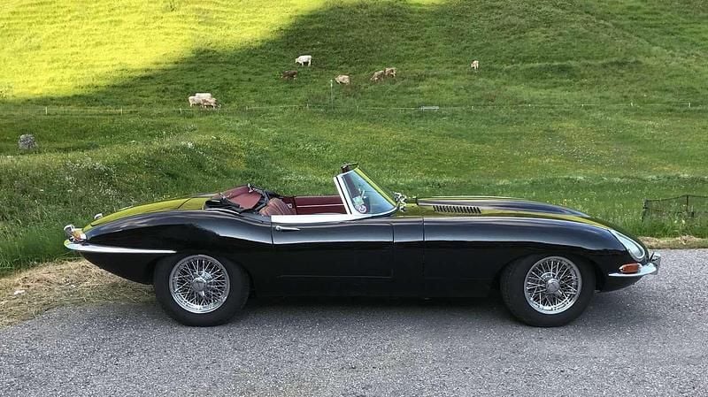 Gebraucht Jaguar E-Type 241 PS (177 kW) 1967 Schwarz Cabrio